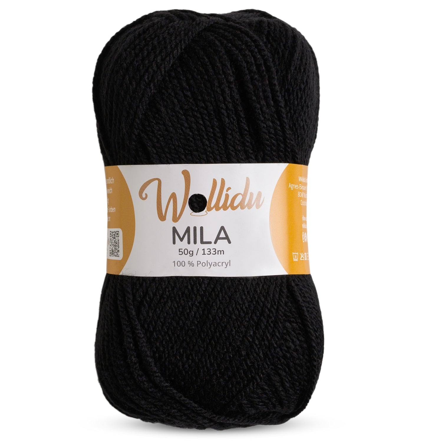 Mila 50g – Weiches Acrylgarn zum Häkeln & Stricken (Einzelknäuel, OEKO-TEX®)