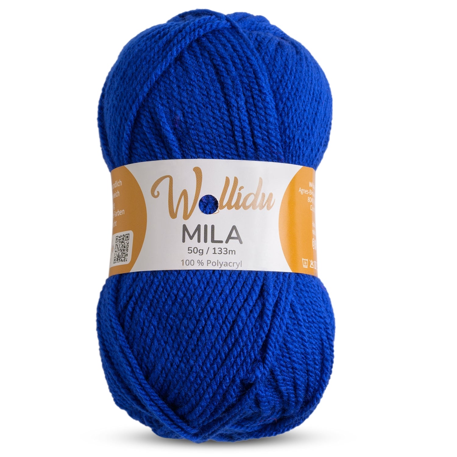 Mila 50g – Weiches Acrylgarn zum Häkeln & Stricken (Einzelknäuel, OEKO-TEX®)