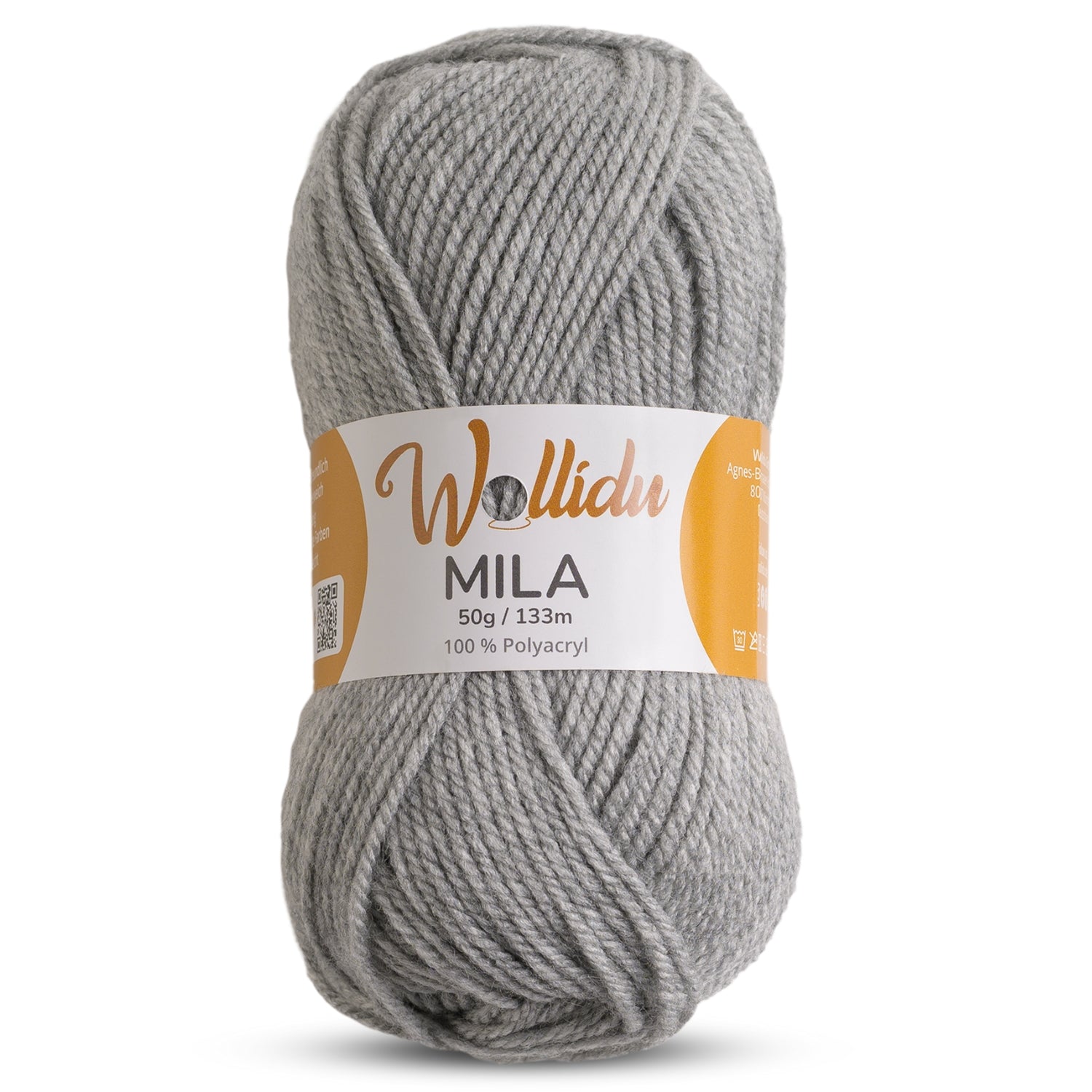 Mila 50g – Weiches Acrylgarn zum Häkeln & Stricken (Einzelknäuel, OEKO-TEX®)