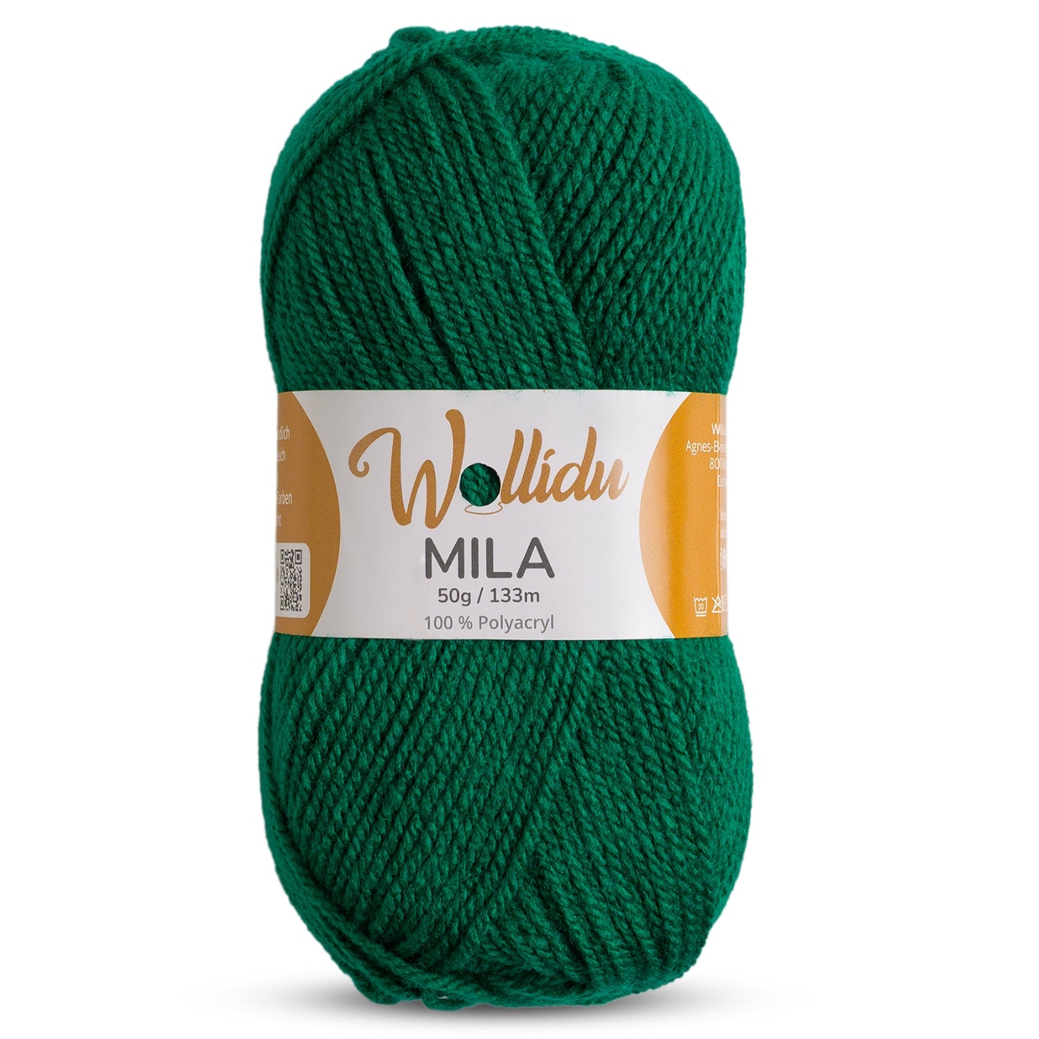 Mila 50g – Weiches Acrylgarn zum Häkeln & Stricken (Einzelknäuel, OEKO-TEX®)