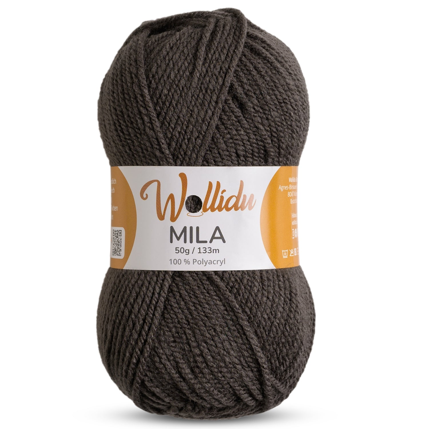 Mila 50g – Weiches Acrylgarn zum Häkeln & Stricken (Einzelknäuel, OEKO-TEX®)