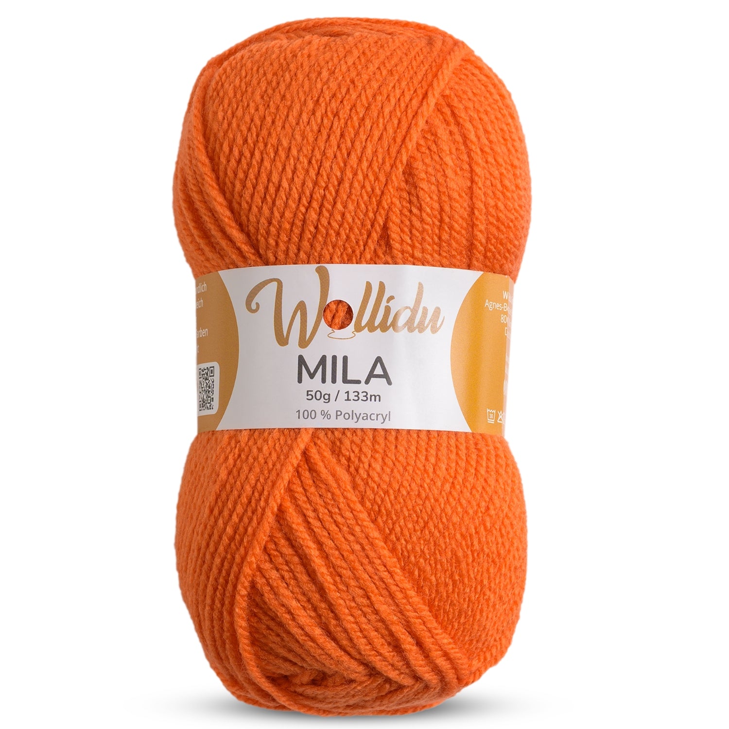 Mila 50g – Weiches Acrylgarn zum Häkeln & Stricken (Einzelknäuel, OEKO-TEX®)
