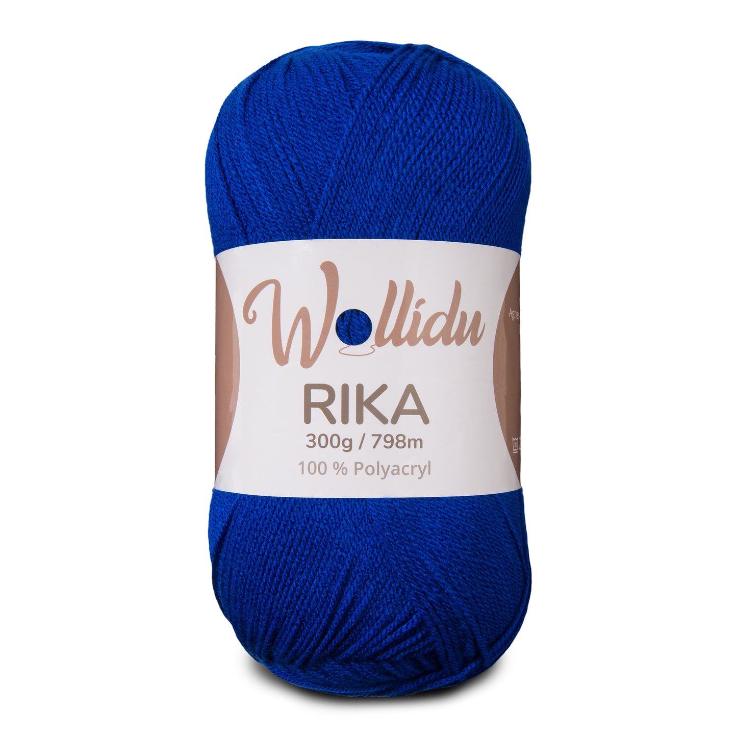 Rika 300g – XL-Strickgarn aus 100 % Polyacryl zum Häkeln & Stricken (Einzelknäuel, OEKO-TEX®, 798 m)