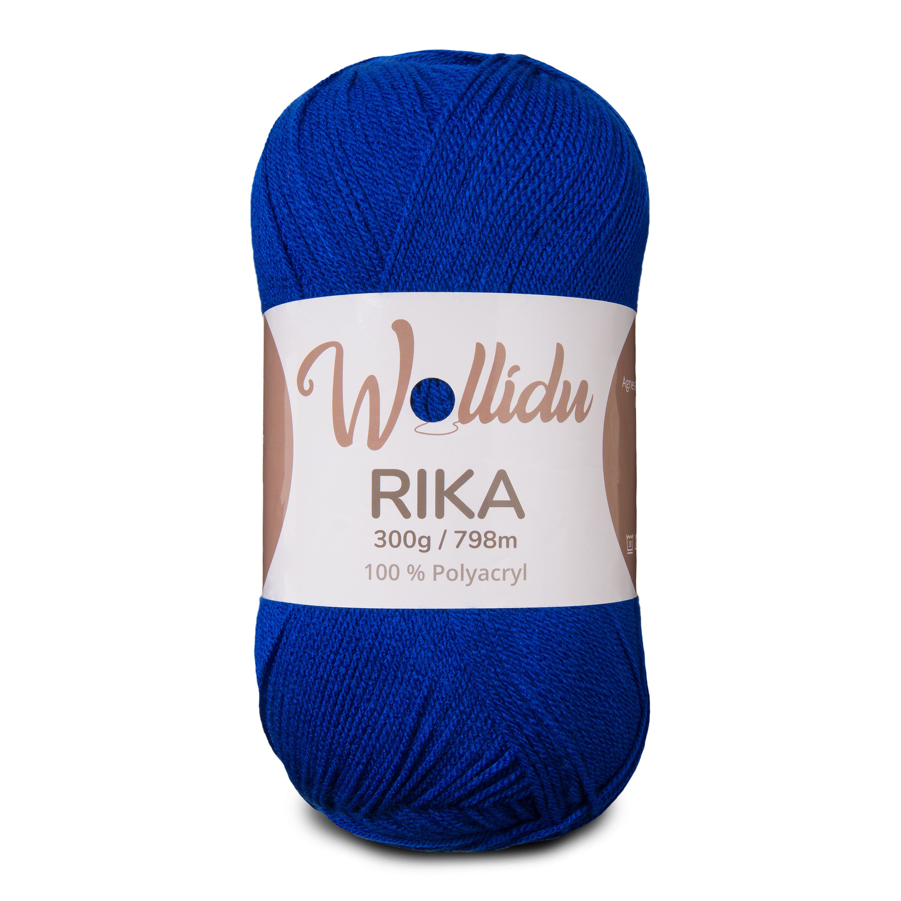 Rika 300g – XL-Strickgarn aus 100 % Polyacryl zum Häkeln & Stricken (Einzelknäuel, OEKO-TEX®, 798 m)