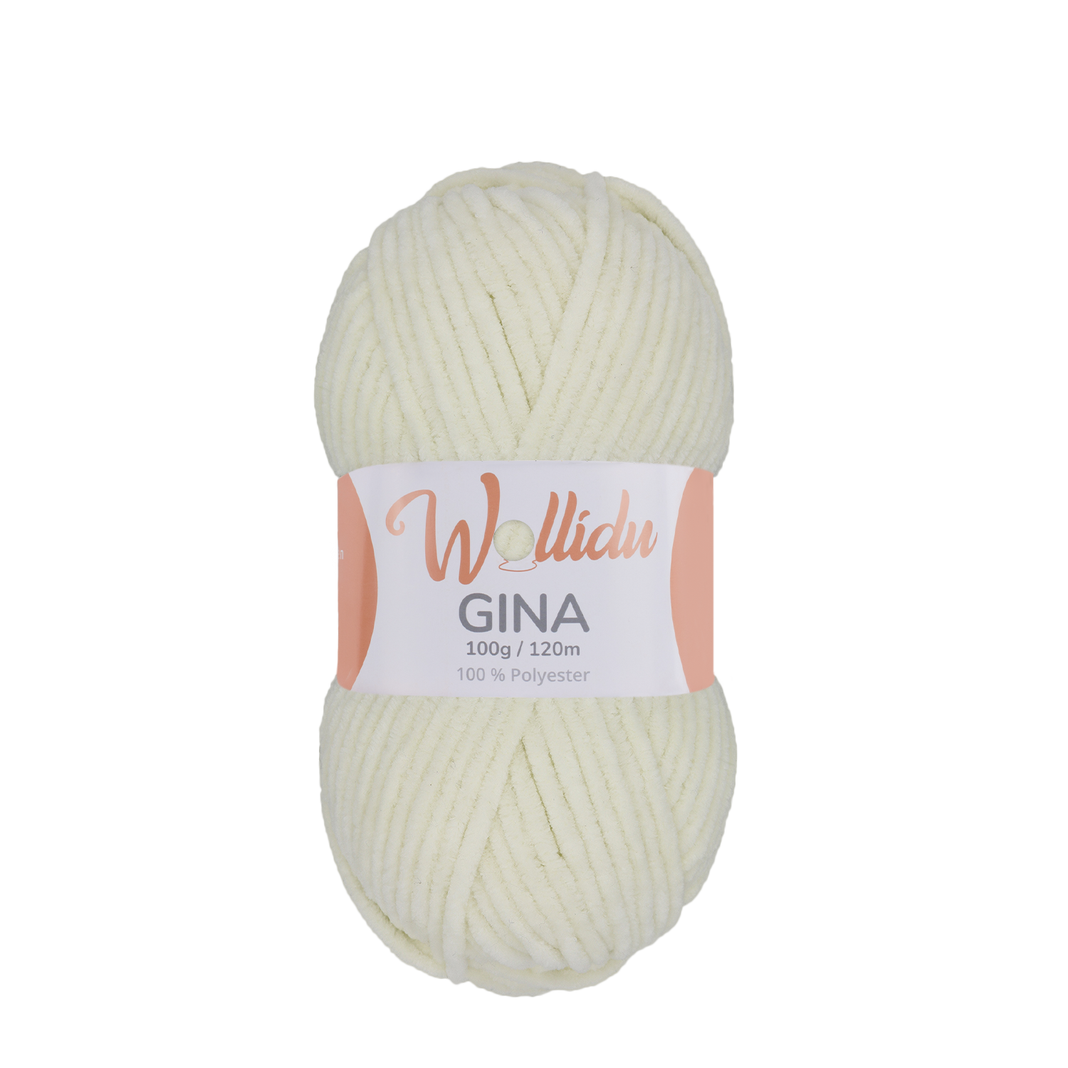Gina 100g – Flauschgarn aus Chenille zum Häkeln & Stricken (Einzelknäuel, OEKO-TEX®)