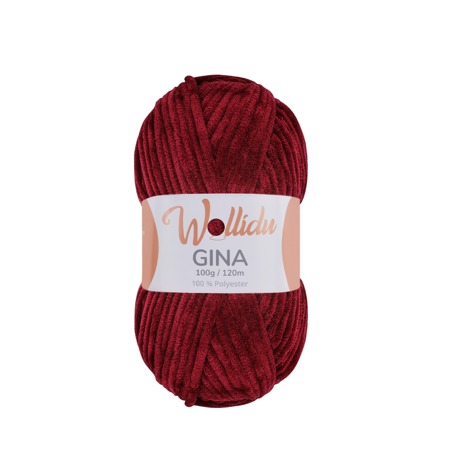 Gina 100g – Flauschgarn aus Chenille zum Häkeln & Stricken (Einzelknäuel, OEKO-TEX®)