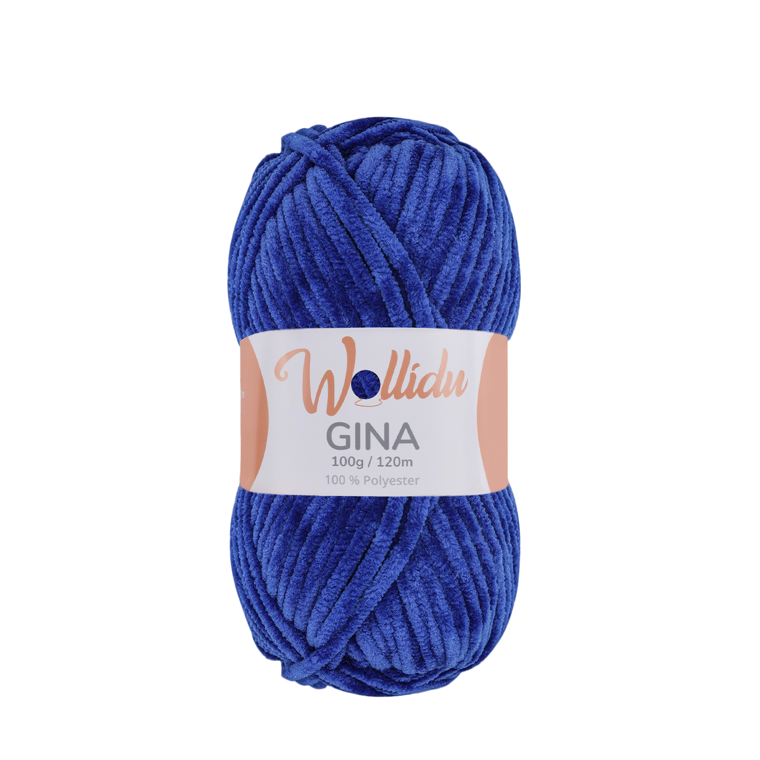 Gina 100g – Flauschgarn aus Chenille zum Häkeln & Stricken (Einzelknäuel, OEKO-TEX®)