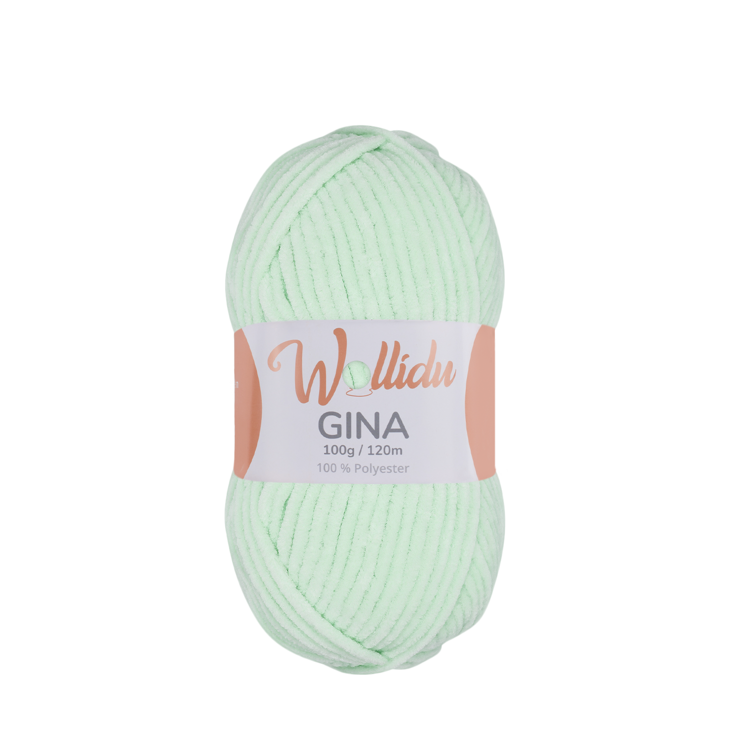 Gina 100g – Flauschgarn aus Chenille zum Häkeln & Stricken (Einzelknäuel, OEKO-TEX®)