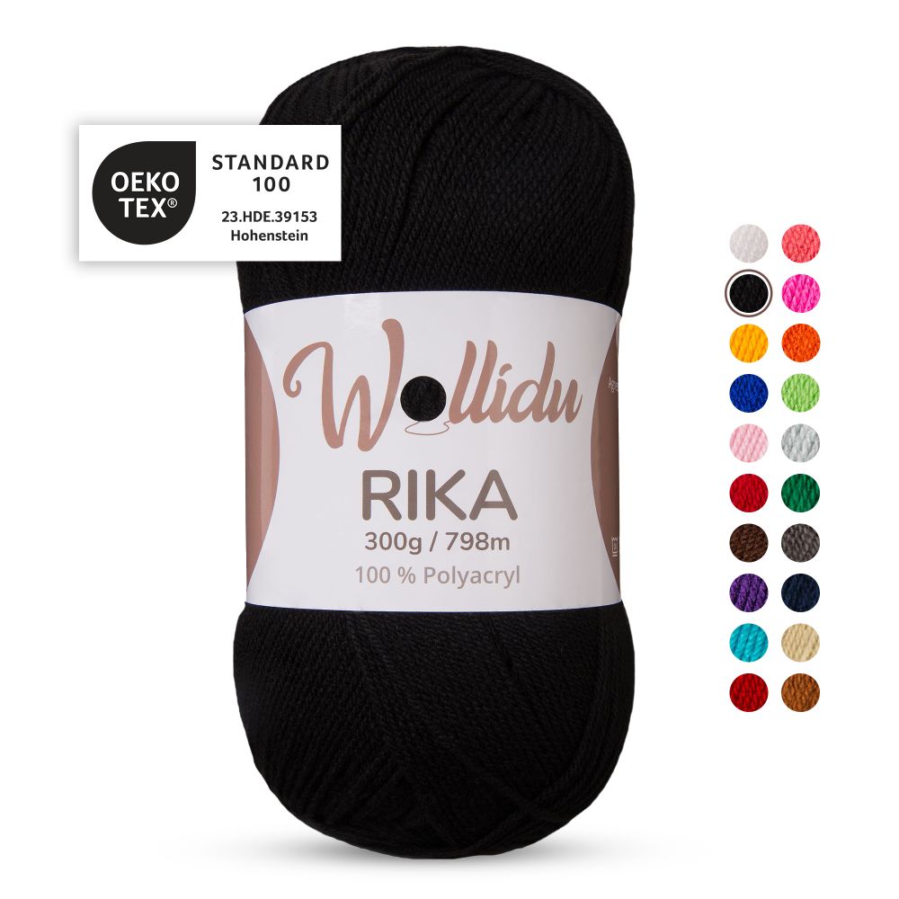 XL Acrylgarn 300g 798m – 100% Polyacryl – Wollidu Rika