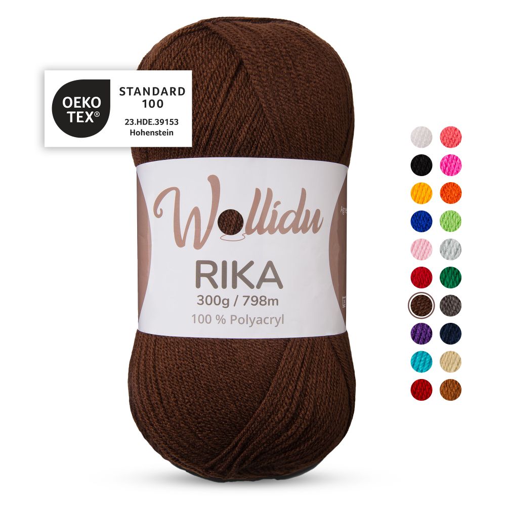 XL Acrylgarn 300g 798m – 100% Polyacryl – Wollidu Rika