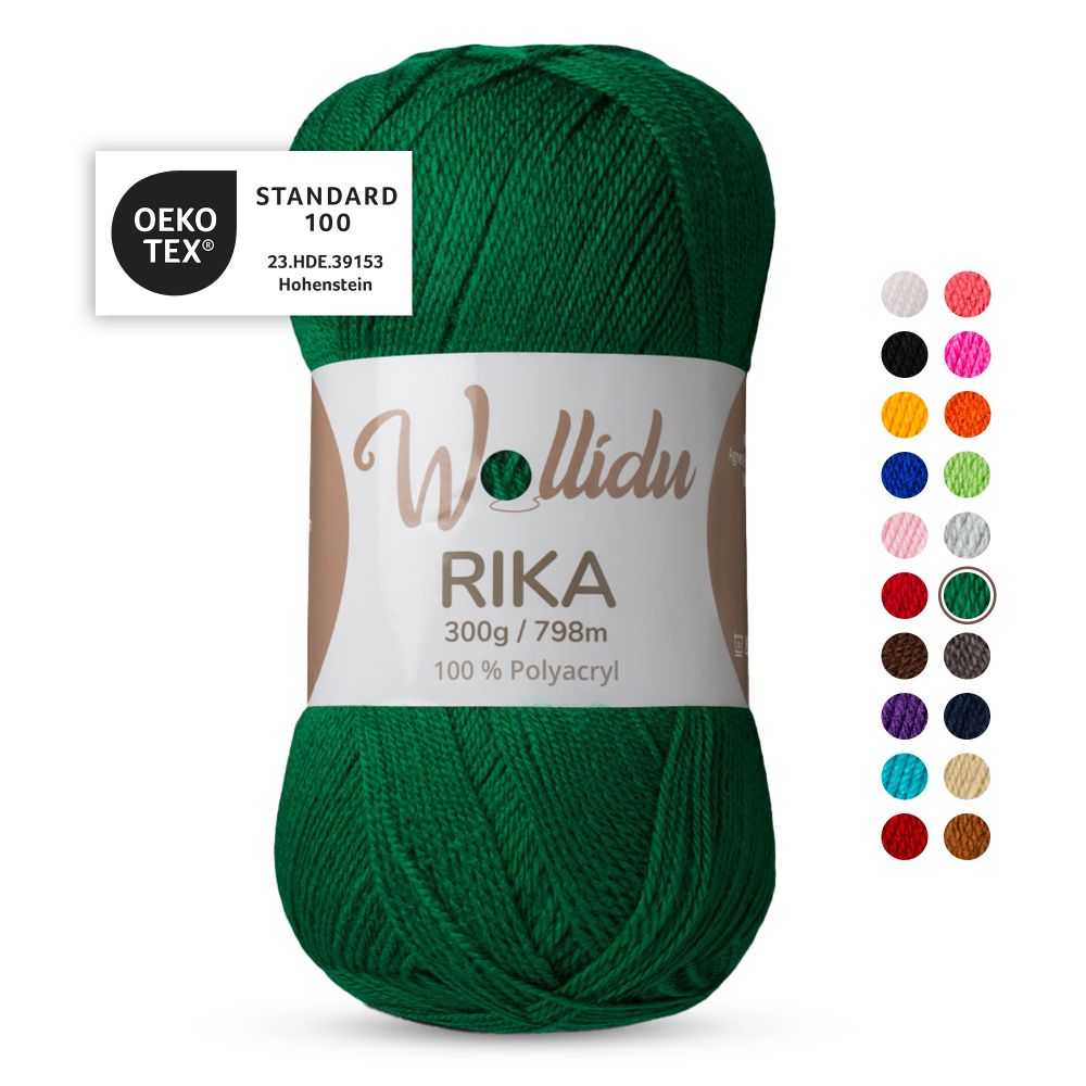 XL Acrylgarn 300g 798m – 100% Polyacryl – Wollidu Rika