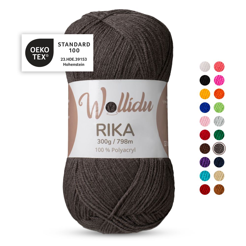 XL Acrylgarn 300g 798m – 100% Polyacryl – Wollidu Rika
