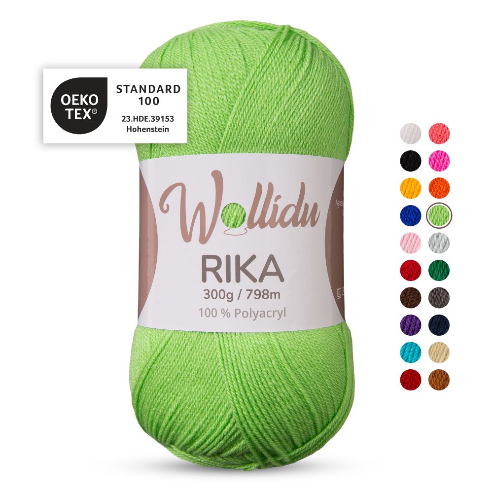XL Acrylgarn 300g 798m – 100% Polyacryl – Wollidu Rika