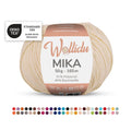 Baumwoll-Polyacryl Garn 50g 165m – 51% Polyacryl 49% Baumwolle – Wollidu Mika